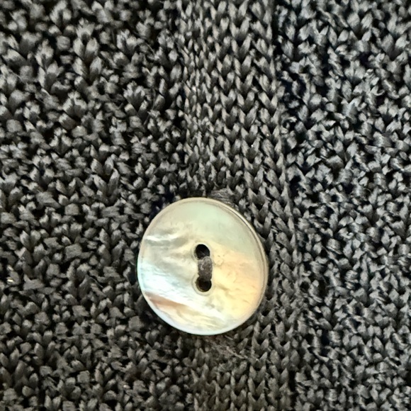 Chico's Black Button-Up Women's Sweater - Picture 4 of 4